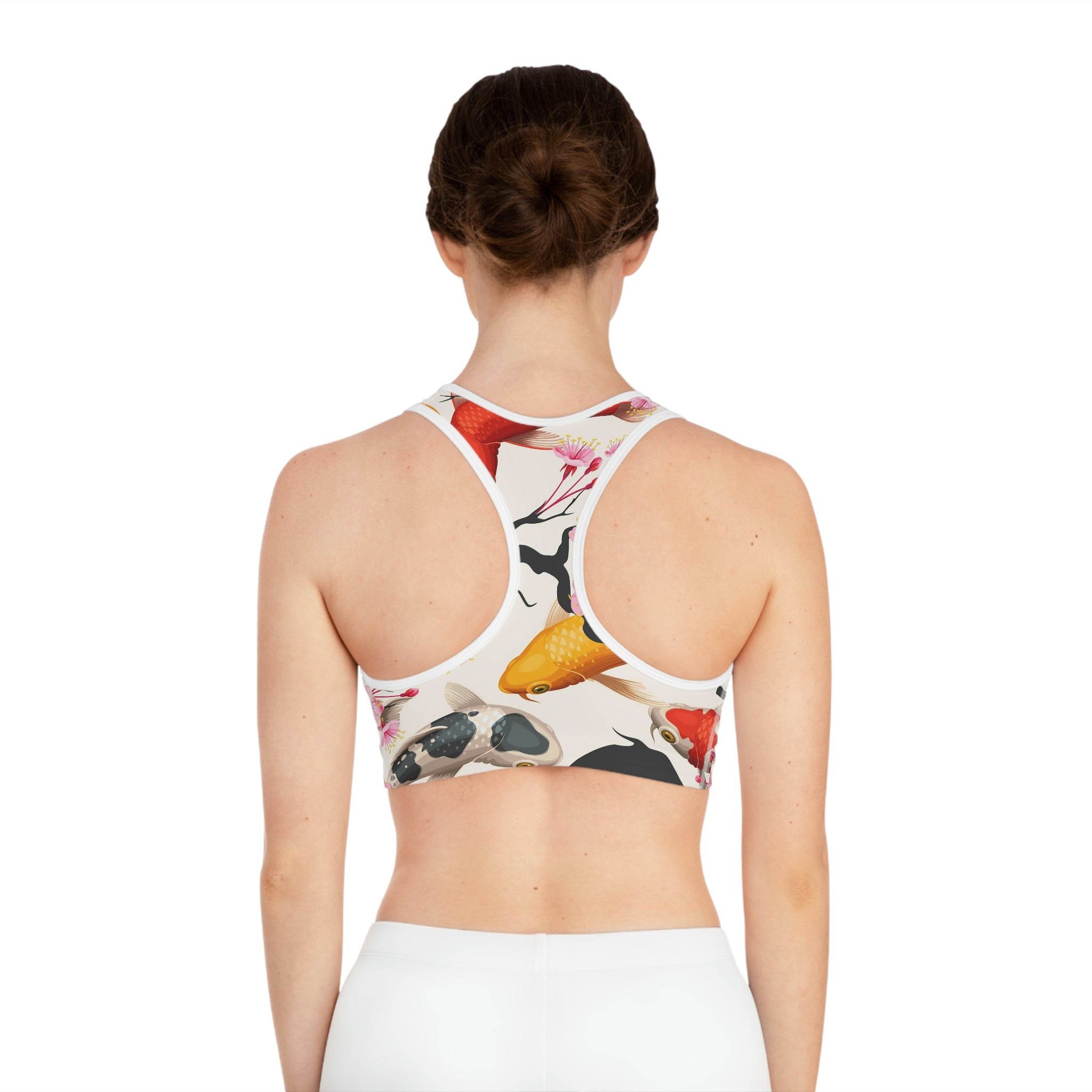 Koi Pond Sports Bra